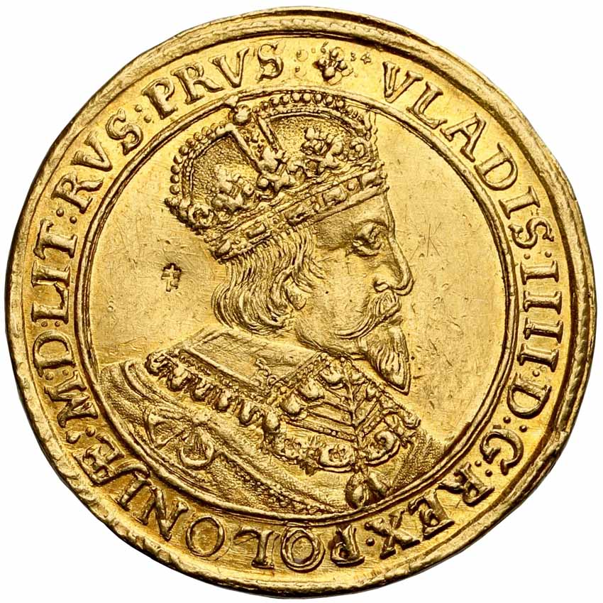 Władysław IV Waza. Donatywa wagi 3 dukatów 1634 SB, Gdańsk, UNIKAT ex. Potocki collection